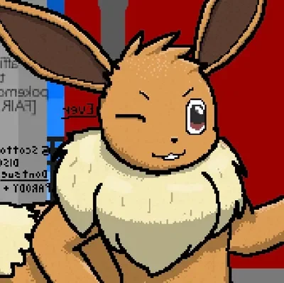 Cuddled by Ever the anthro Eevee