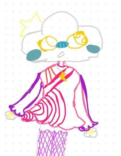 ⛅️Cumulus 🌩️(dandy’s world oc‼️‼️)