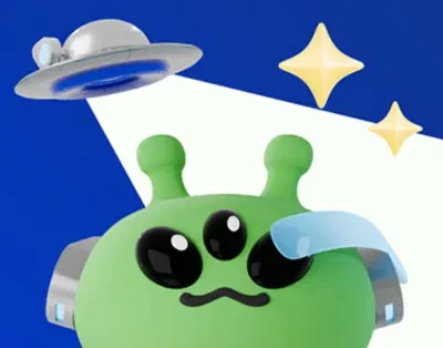 Curious space traveler