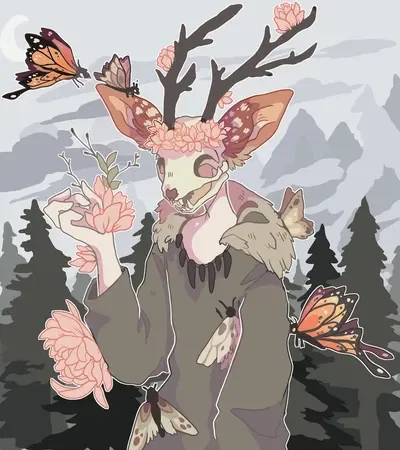 Cute Curious Wendigo