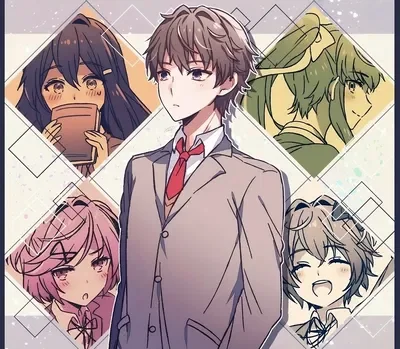 DDLC Girls (+MC)