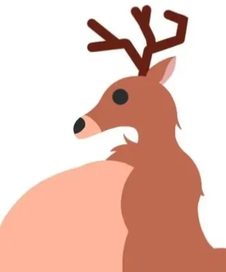 Deer almost gets banged by hunters