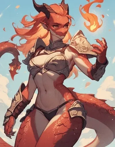 Dragonoid Protector (SFW VERSION)