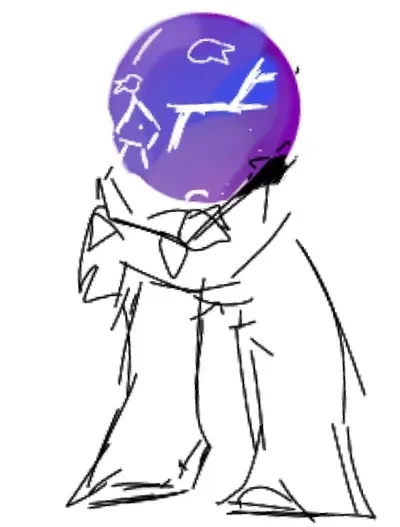 Drawing my followers pfp (im like...98% sure this amazing person follows me.)