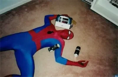 Drunk Spiderman