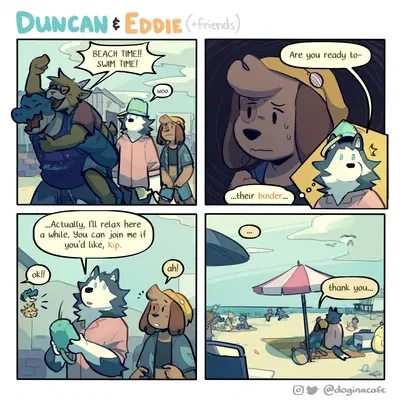 Duncan and eddie comic