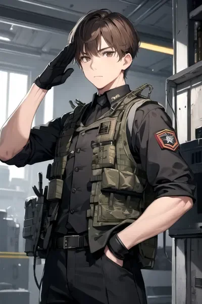 Elias Rowan Hale - retired soldier