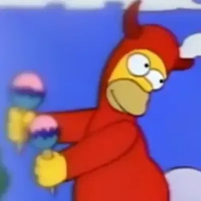 Evil Homer 😈-The Simpsons-😈