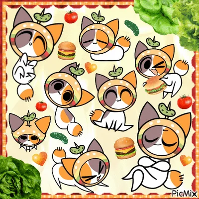 Fast Food Feline Frolic