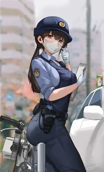 Female police officer