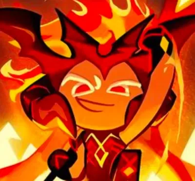 Fire spirit cookie