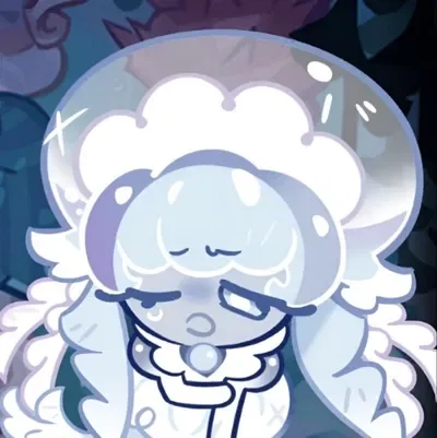 Frilled jellyfish cookie