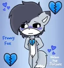 frowny fox