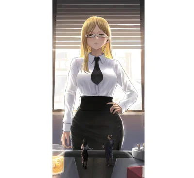 Giantess secretary