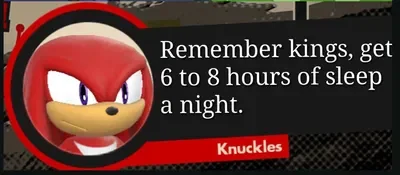 going sleep