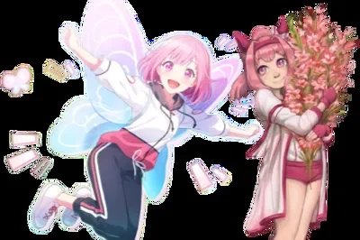 Haru Urara and Emu Otori