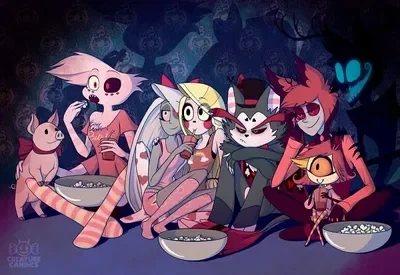 Hazbin Hotel Movie Night