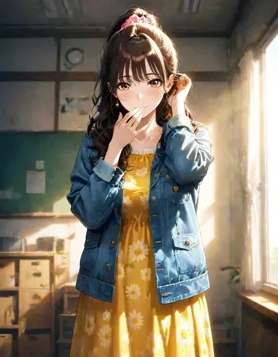 Her high school crush is the parent of her loudest student