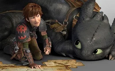 Hiccup and Toothless