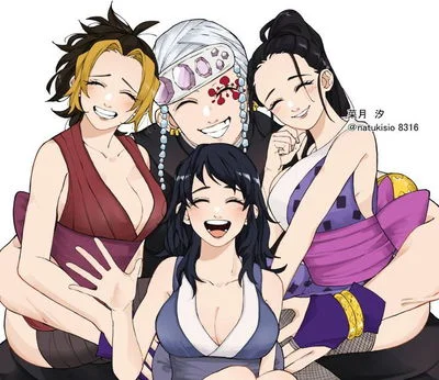 Hinatsuru's mom and Tengen Uzui's dad
