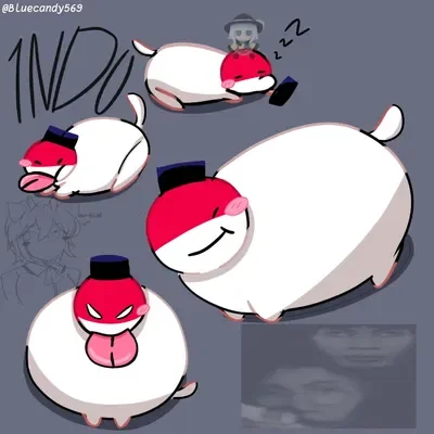 Indonesia Beans (Countrybeans/Countryhumans)