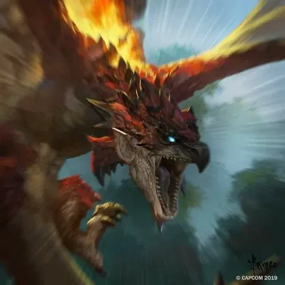 Injuried Rathalos