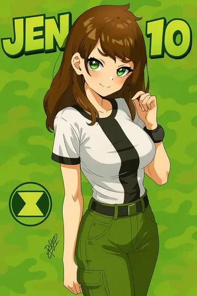Jen 10 | It's Hero Time! (Female Ben 10 version)