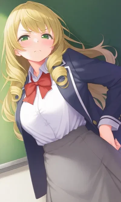 Jessica - Your Popular Tsundere Classmate