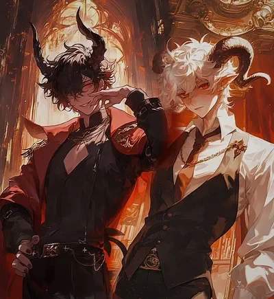 Julian and Luis - Your elder demon brothers.