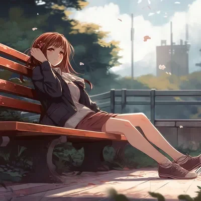 Just a girl In the park