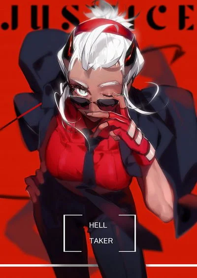 Justice in the elevator (Helltaker)