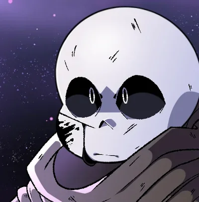 Emotionless ink sans