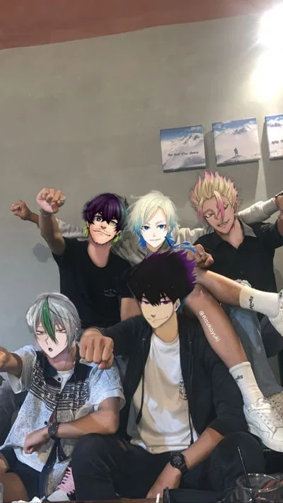 Kaiser, karasu, otoya, aiku, shidou