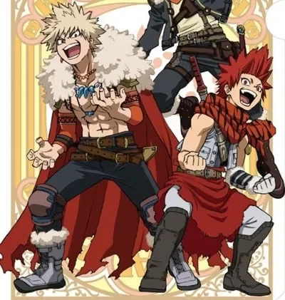 ★ Katsuki Bakugo & Eijiro Kirishima—💥🪨