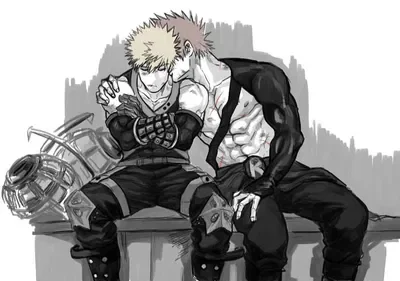 Katsuki Bakugou + Eijiro Kirishima (KRBK)