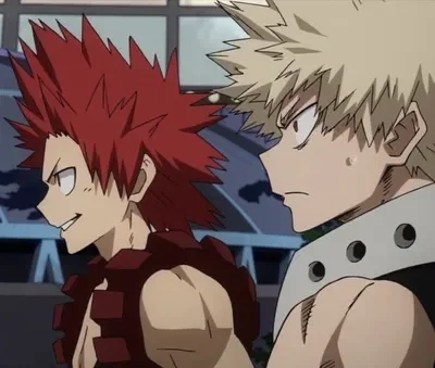 Katsuki bakugou + Eijiro kirishima (krbk)