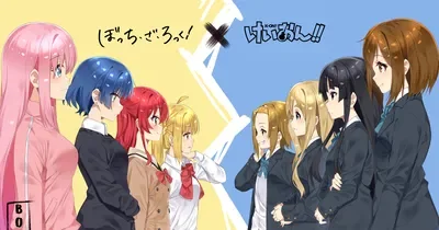 Kessoku band and Ho-Kago Tea Time || Bocchi the rock / K-ON!