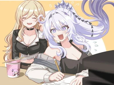 Kiana and bianka