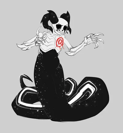 Killer!Sans Lamia bitty