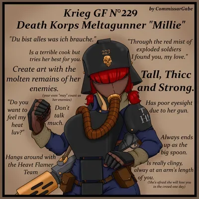 Krieg GF No. 229, Death Korps Meltagunner