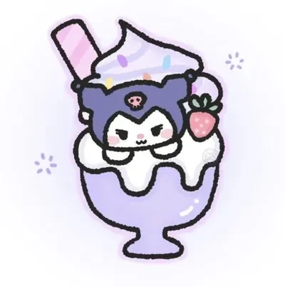 Kuromi Parfait of Wisdom