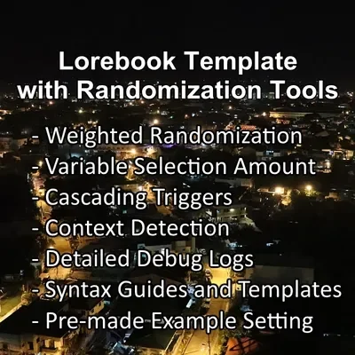 Lorebook Template with Complex Randomization Options