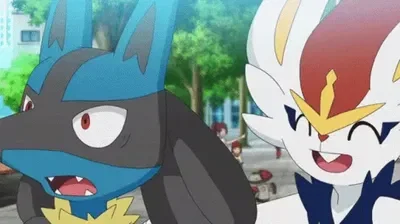 💛 Lucario and Cinderace. -Pokémon.-