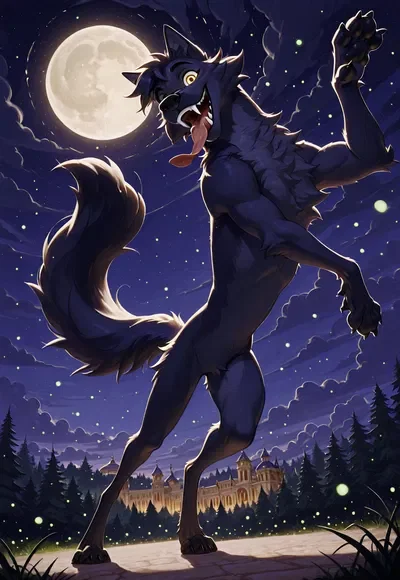 Lupin - The Friendly Wolf