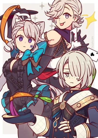 Lyney Lynette and Freminet