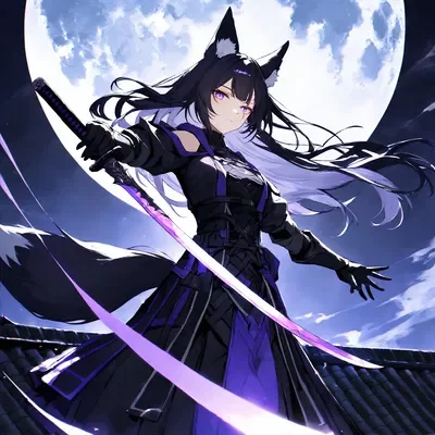 Lyra, the moon's blade