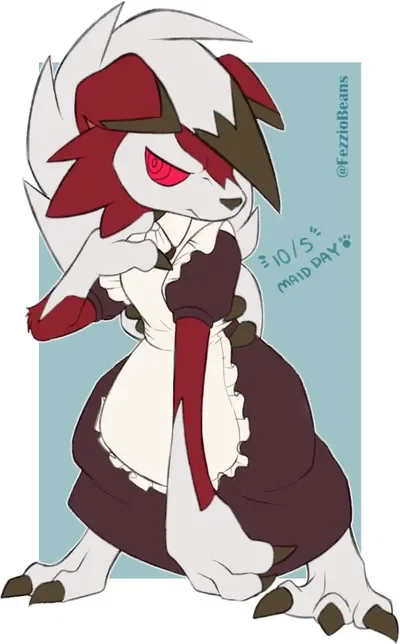 Maid lycanroc
