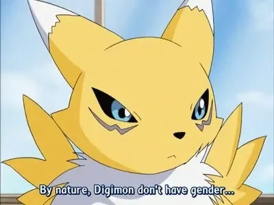 💛 Male Renamon. -Digimon.-