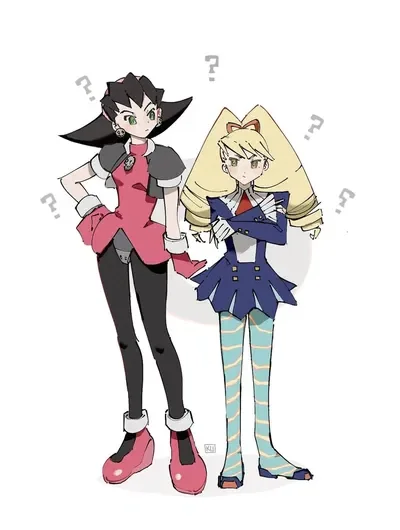 Megaman tsundere duo Tron Bonne and Luna Platz