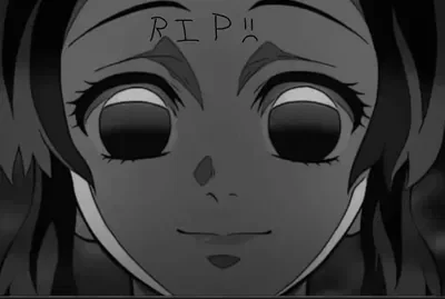 Memorial for my old Shinobu Kocho action figure...